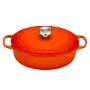 Le Creuset Olla de hierro fundido ovalada 27cm 3,4L Naranja volcán