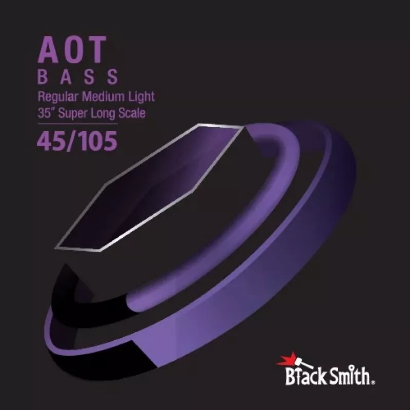 BlackSmith ANW-45105-4-35 cuerdas para bajo 45-105, 4 cuerdas, escala de 35 pulgadas