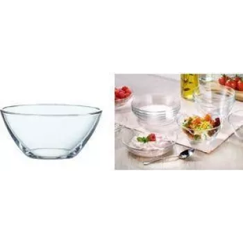 Esmeyer Arcoroc COSMOS Bol de vidrio 270 ml, vidrio templado, apto para lavavajillas, 12 uds. (410-002)