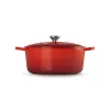 Le Creuset Olla redonda de hierro fundido 34cm 12L rojo