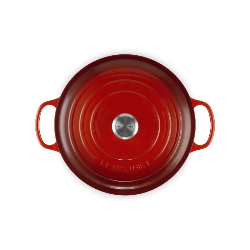 Le Creuset Olla redonda de hierro fundido 34cm 12L rojo
