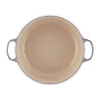 LE CREUSET Olla redonda de hierro fundido 34cm 12L gris
