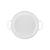 LE CREUSET Olla baja de hierro fundido 30cm 3,5L blanco