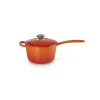Le Creuset Cacerola de hierro fundido 16cm 1,5L naranja