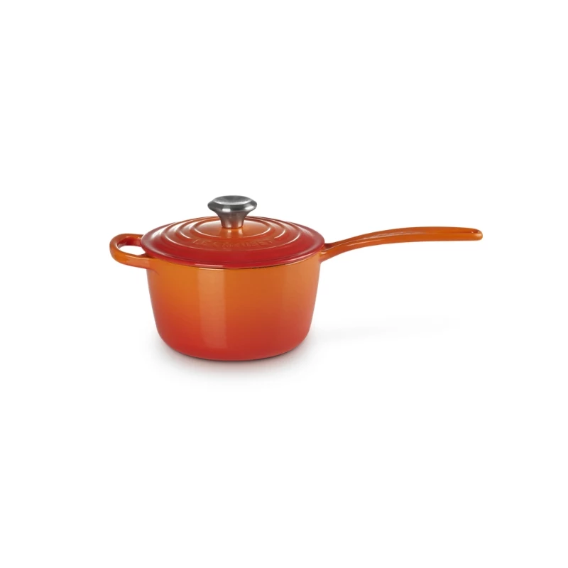 Le Creuset Cacerola de hierro fundido 16cm 1,5L naranja