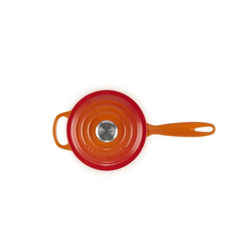 Le Creuset Cacerola de hierro fundido 16cm 1,5L naranja