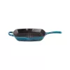 Le Creuset Sartén cuadrada de hierro fundido 26x26cm azul