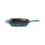 Le Creuset Sartén cuadrada de hierro fundido 26x26cm azul