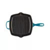 Le Creuset Sartén cuadrada de hierro fundido 26x26cm azul