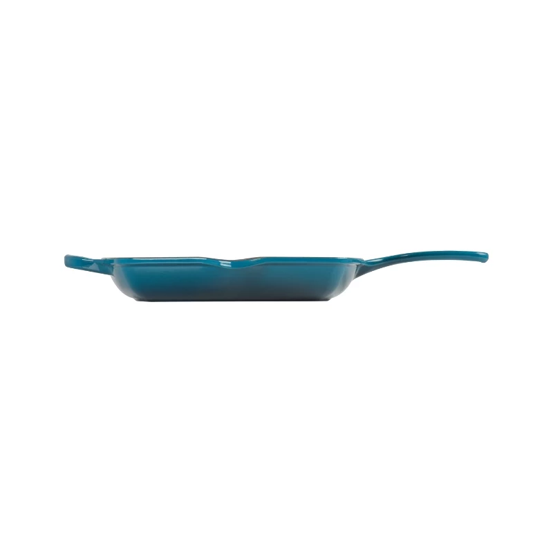 Le Creuset Sartén cuadrada de hierro fundido 26x26cm azul