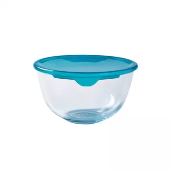 PYREX bol de vidrio con tapa 2,3L Ø21cm