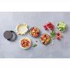 PYREX set de moldes de horno 4 uds. con fondo desmontable Ø10 cm