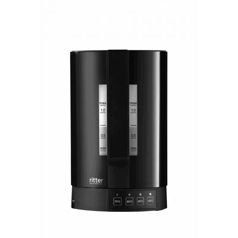 Ritter fontana5 1,3L 2800W hervidor de agua negro (635.000)