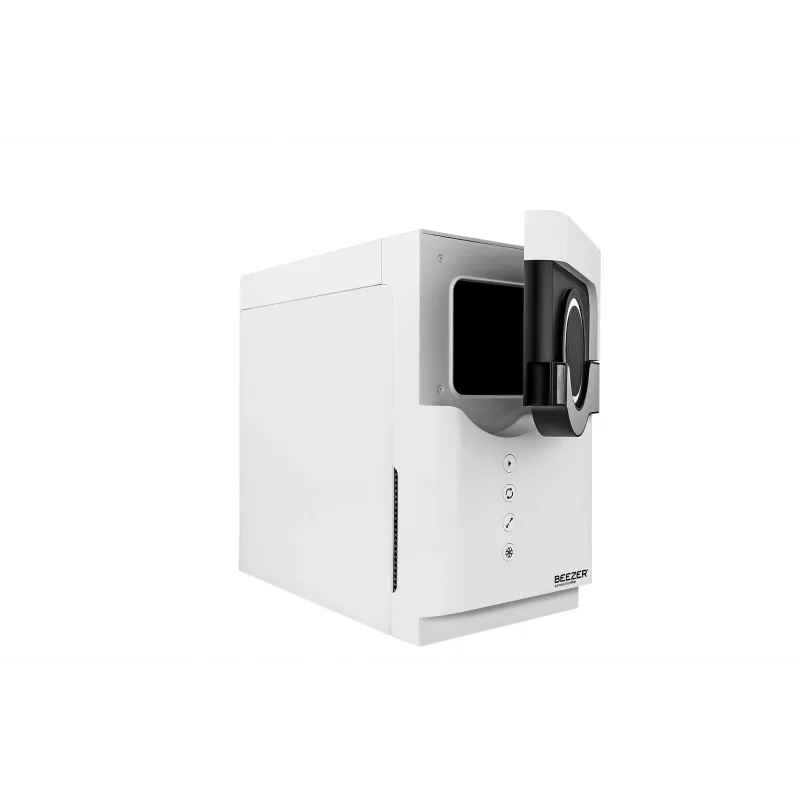 RITTER BEEZER enfriador de bebidas blanco con BEEZER® Connect, 60 L, puerta de vidrio, Wi-Fi