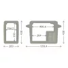 Dometic CFF 20 Nevera de compresor 21L 12/24V / 100-240V