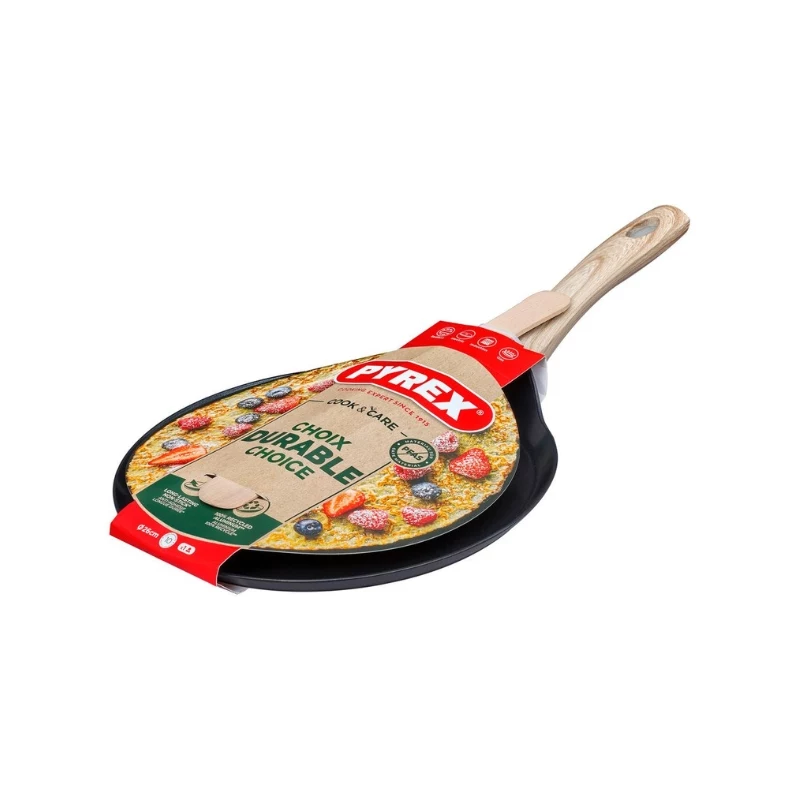 Sartén para tortitas PYREX con espátula Cook&Care 26 cm