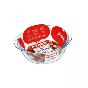 PYREX Recipiente de vidrio para freidoras de aire Ø18cm/1L