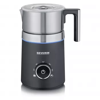Severin SM 3586 Spuma 700 espumador de leche por inducción negro/acero inoxidable