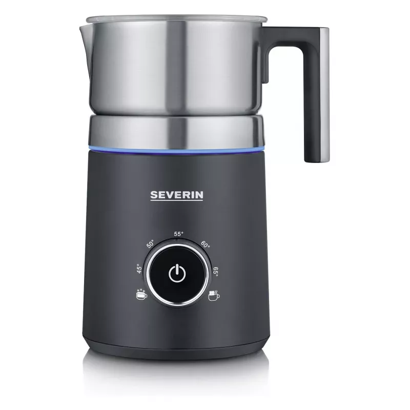 Severin SM 3586 Spuma 700 espumador de leche por inducción negro/acero inoxidable