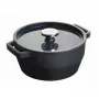 Pyrex Olla de hierro fundido 6,8L Redonda 28cm Gris