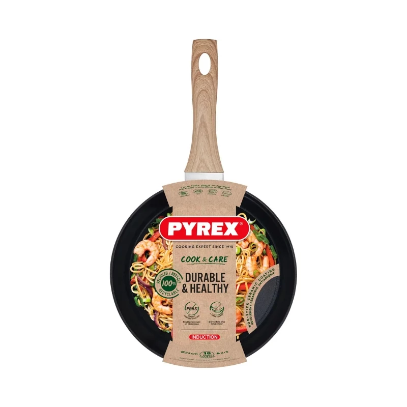 PYREX Cook&Care Sartén, 24 cm