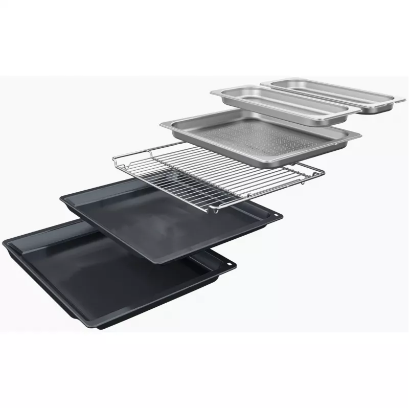 Neff B64FS31N0 N90 Horno empotrable con FullSteam, 71L, Acero inoxidable