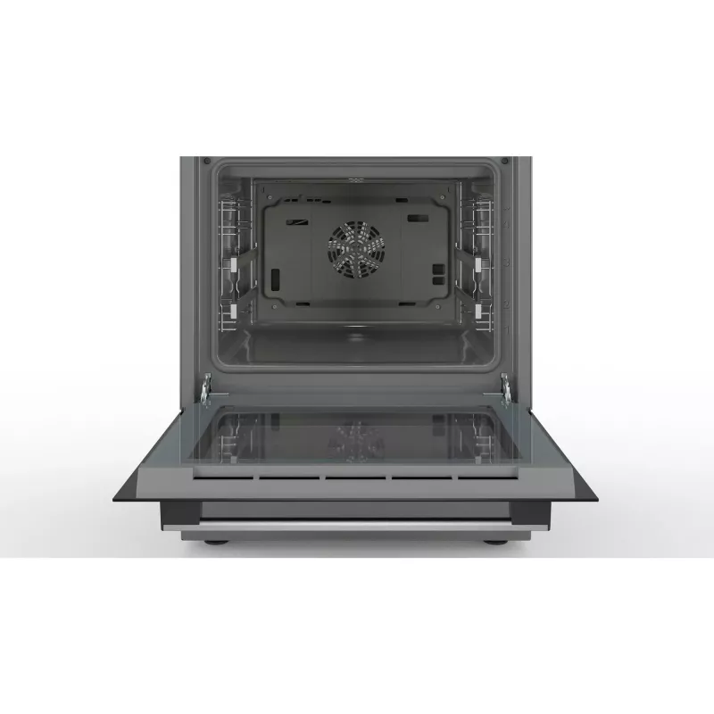Bosch HKR39C250 Serie 4 Cocina eléctrica independiente con placa vitrocerámica, Acero inoxidable