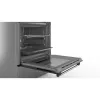 Bosch HKR39C250 Serie 4 Cocina eléctrica independiente con placa vitrocerámica, Acero inoxidable