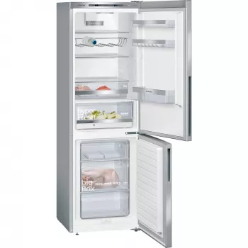 Siemens KG36EALCA iQ500 frigorífico-congelador combi independiente, 186 cm, C, acabado acero inoxidable