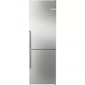 Bosch KGN36VIBT Serie 4 frigorífico-congelador combi independiente, 186 cm de altura, clase de eficiencia energética D, plata