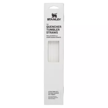 STANLEY set de 4 pajitas de repuesto para el Quencher Travel Tumbler, transparente