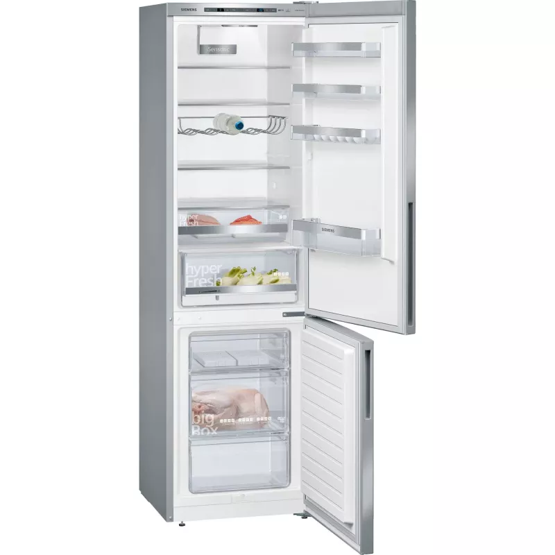 Siemens KG39EALCA iQ500 frigorífico-congelador independiente 201 cm de altura clase de eficiencia energética C plata
