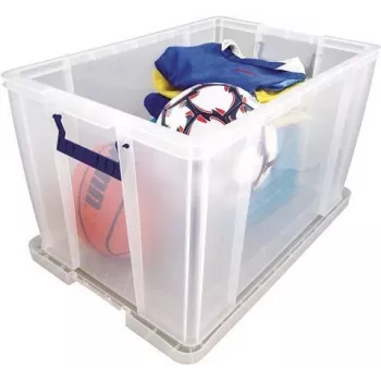Fellowes ProStore Bonus set de 2 cajas de almacenamiento, 3 piezas, 17 L cada una, transparente claro, PP resistente a los golpes 7731301