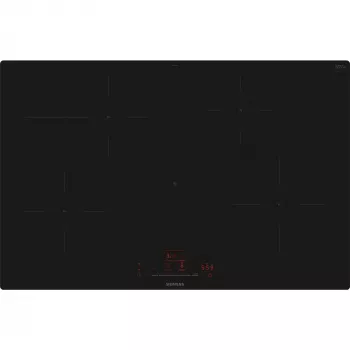 Siemens EH801HFB1E iQ300 placa de inducción 80 cm negra, enrasada (integrada)