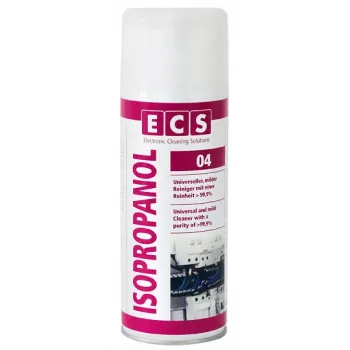 ECSCLEANING limpiador de isopropanol 400ml – spray de IPA ≥99,9% puro para electrónica y limpieza de precisión