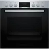 Bosch HND415LS62 set de horno empotrable y vitrocerámica, 71L, 7 funciones, acero inoxidable