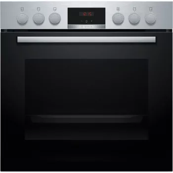 Bosch HND415LS62 set de horno empotrable y vitrocerámica, 71L, 7 funciones, acero inoxidable