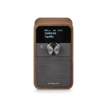 Sangean DDR-8 radio portátil DAB+ con acabado en madera de nogal