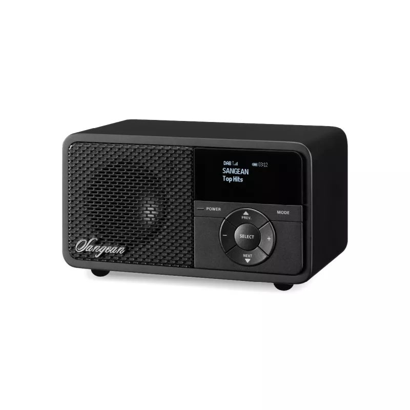 Sangean DDR-7X radio portátil DAB+ y FM con Bluetooth, negra