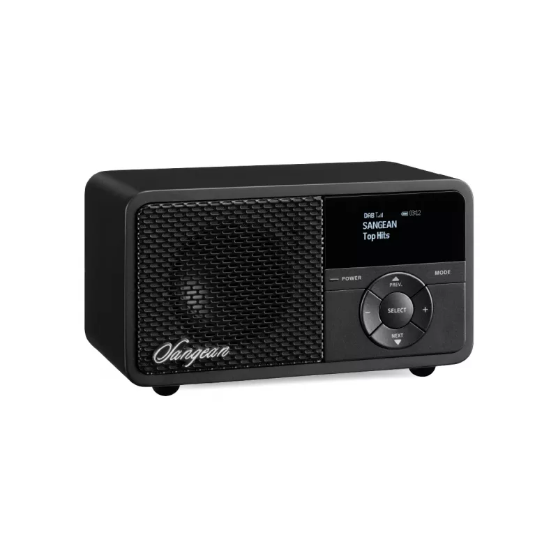 Sangean DDR-7X radio portátil DAB+ y FM con Bluetooth, negra