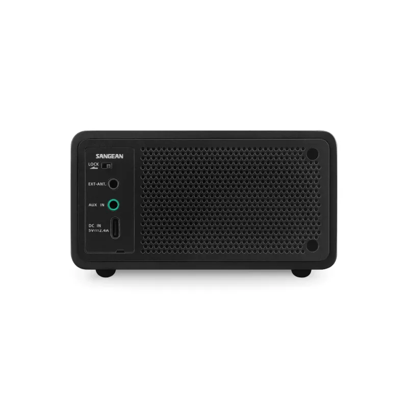 Sangean DDR-7X radio portátil DAB+ y FM con Bluetooth, negra