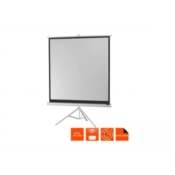 celexon Economy pantalla de trípode 133 x 133 cm White Edition