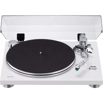 TEAC TN-3B-SE/WH Tocadiscos de transmisión por correa con salida USB, blanco 250448