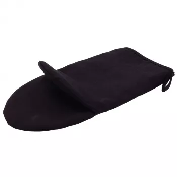 ASI COLLECTION Guante de horno resistente al calor con forma de pato 14x30cm negro