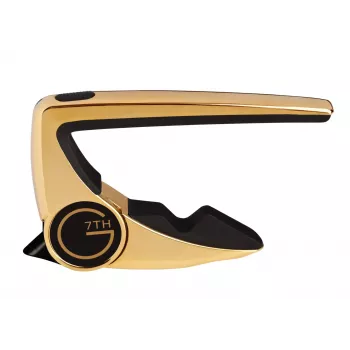 G7th cejilla Performance 2 Classical chapada en oro para guitarra clásica y flamenca