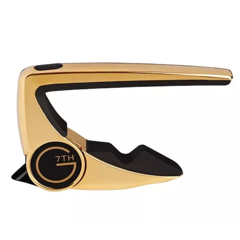 G7th cejilla Performance 2 Classical chapada en oro para guitarra clásica y flamenca