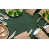 GoGreen Pajitas compostables de caña 20 uds. pajitas naturales