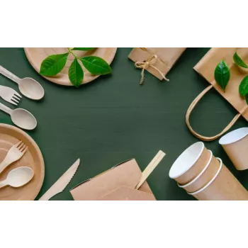 GoGreen Pajitas compostables de caña 20 uds. pajitas naturales