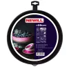 NEWILL Molde desmontable para tartas Ø28x7,6 cm negro con recubrimiento antiadherente de acero al carbono