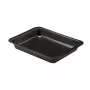 NEWILL Fuente para horno 22x28x4,7 cm negra